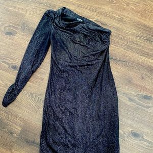 Allen B One Shoulder Dress